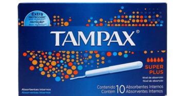 Tampax Absorbentes Internos Con Aplicador 10 Piezas
