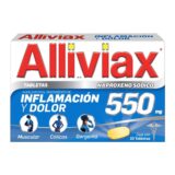 Alliviax 550 MG Caja 10 Tabletas
