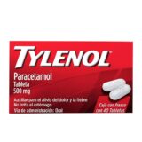 Tylenol 500 MG Frasco 40 Tabletas