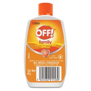 Off Family Repelente De Insectos Crema 60 G