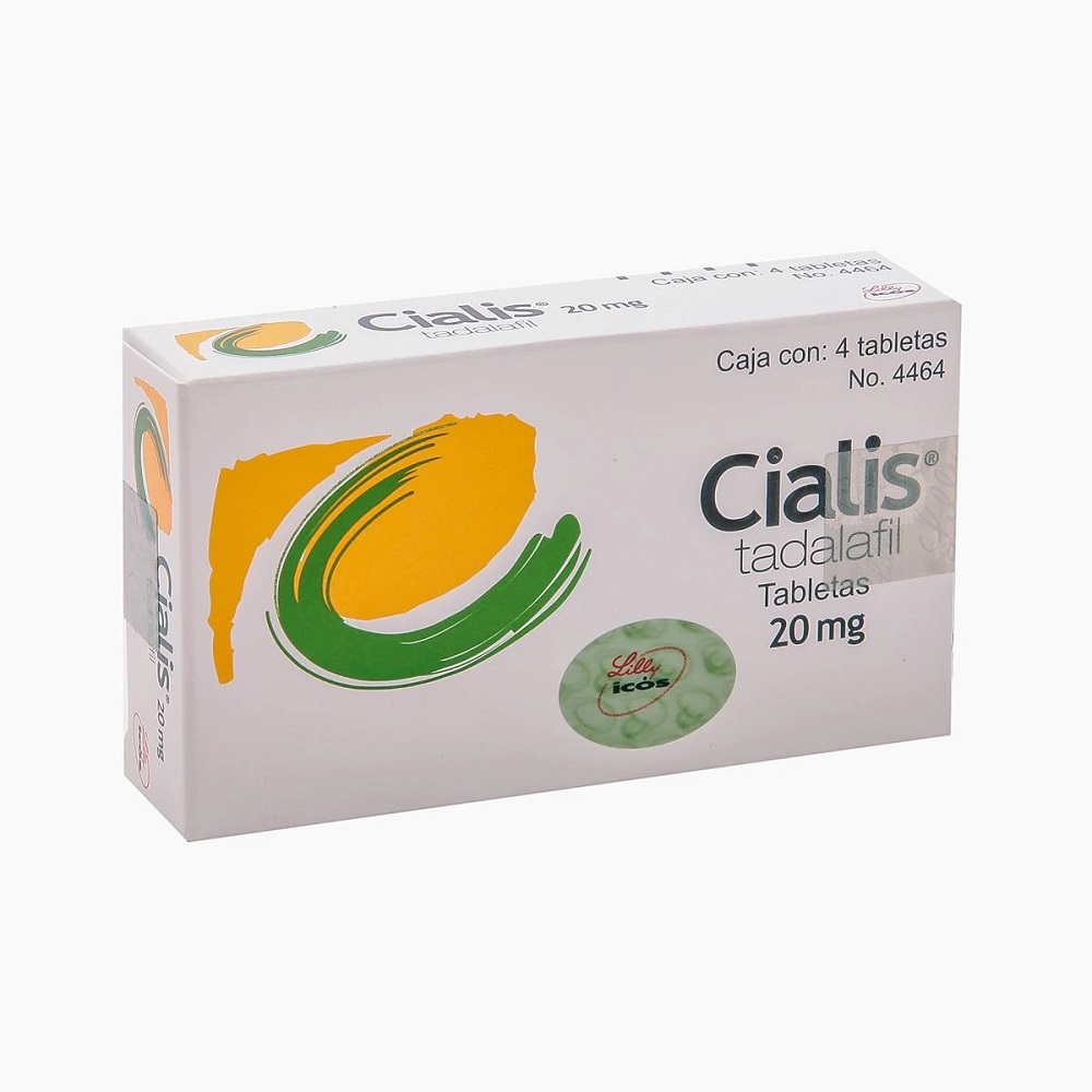 Cialis 20 MG Caja 4 Tableta