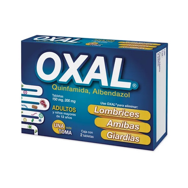 Oxal 200 MG/150 MG Caja 2 Tabletas