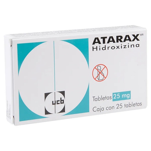 Atarax 25 MG Caja 25 Tabletas