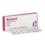 Anara 5 MG Caja 20 Tabletas