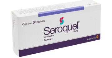 Seroquel 25 MG Caja 30 Tabletas