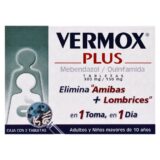 Vermox Plus 300 MG/150 MG Caja 2 Tabletas
