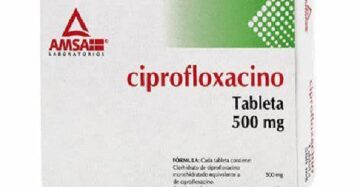 Ciprofloxacino 500 MG Caja 14 Tabletas