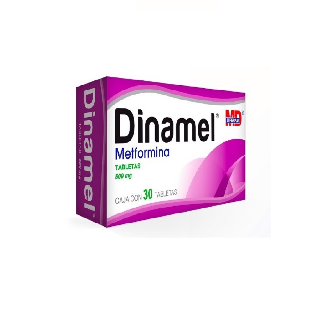 Dinamel 500 MG Caja 30 Tabletas