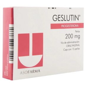 Geslutin 200 MG Caja 15 Cápsulas