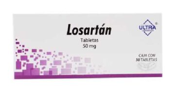 Losartan 50 MG Caja 30 Tabletas