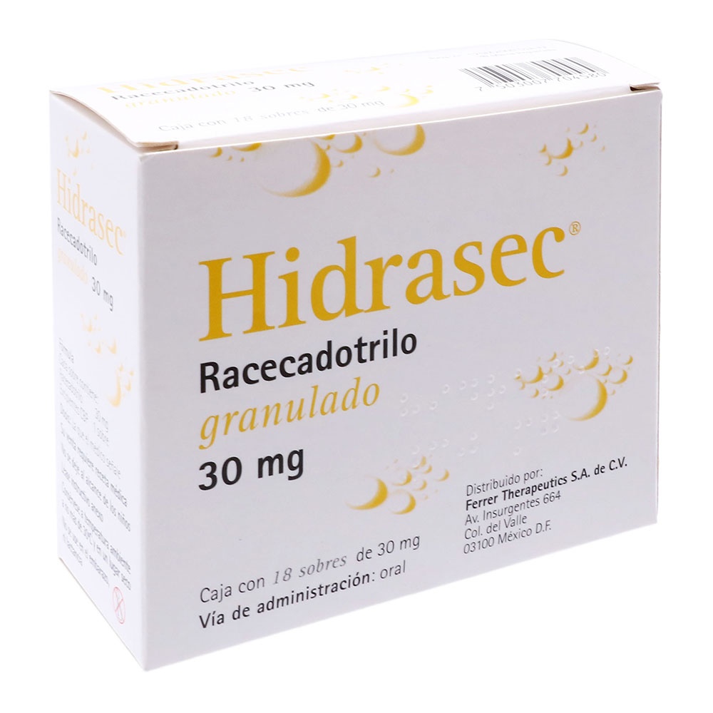 Hidrasec 30 MG Granulado Caja 18 Sobres