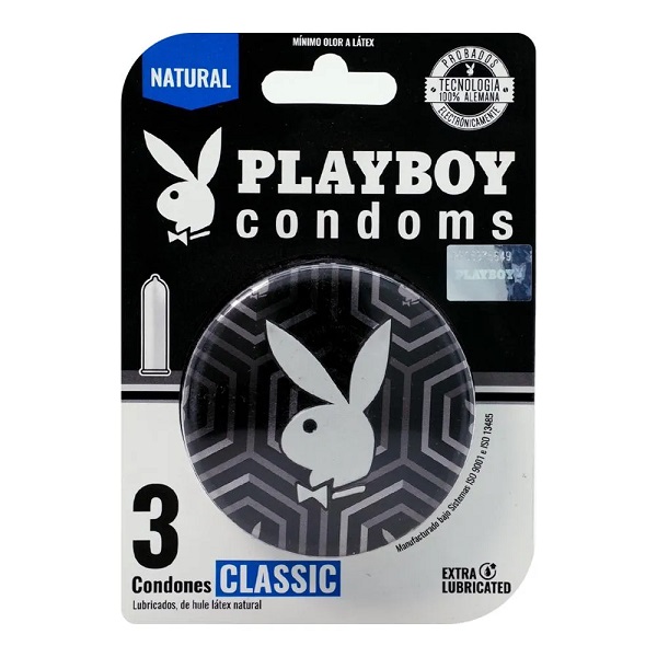 Playboy Clásicos Preservativos 3 Piezas