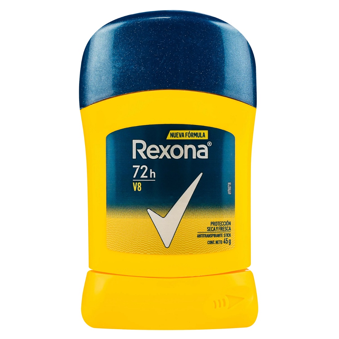 Rexona V8 Antitranspirante En Barra 48H Para Hombre 45G