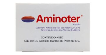 Aminoter Suplemento Alimenticio Anticaida 30 Cápsulas
