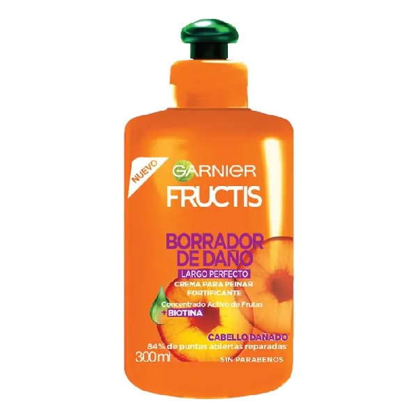 Fructis Borrador De Daño Crema Para Peinar 300 ML