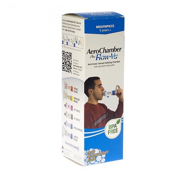 Aerochamber Plus Flow-Vu Adulto