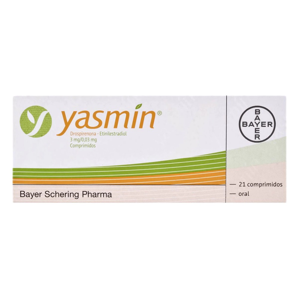 Yasmin 3 MG/0.03 MG Caja 21 Comprimidos
