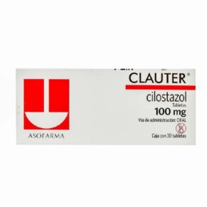 Clauter (Cilostazol) 100Mg  30 Tabletas
