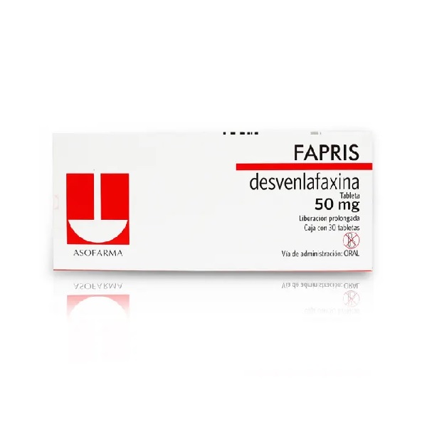 Fapris (Desvenlafaxina) 50Mg 30 Tabletas