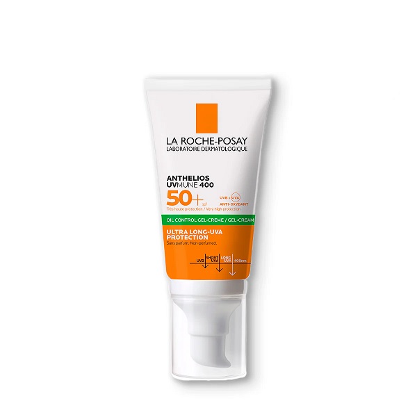 La Roche Posay Anthelios Uv Mune 400 Protector Solar Gel-Crema Toque Seco Fps 50
