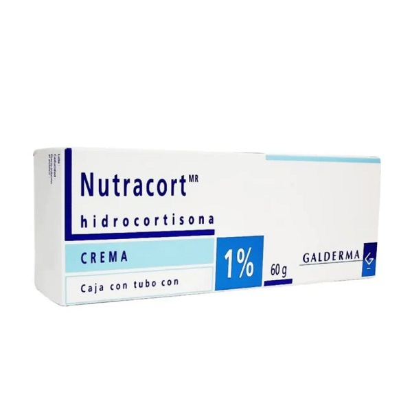 Nutracort Crema Hidrocortisona 1 % Tubo 60G