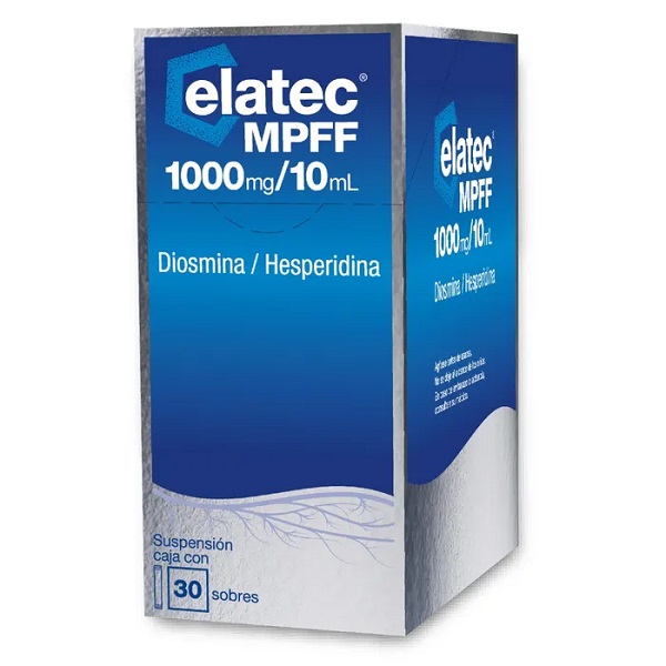 Elatec Mpff Diosmina Caja 30 Sobres