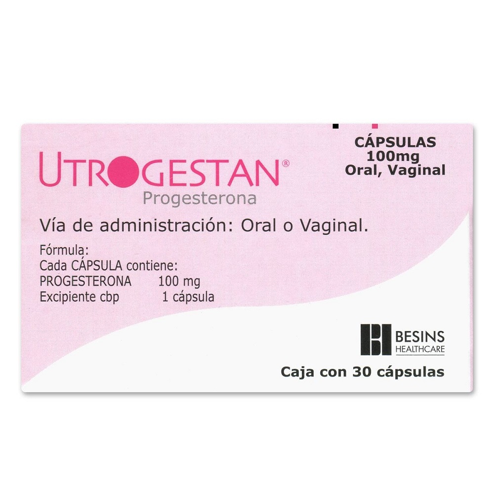 Utrogestan 100Mg Perl C30