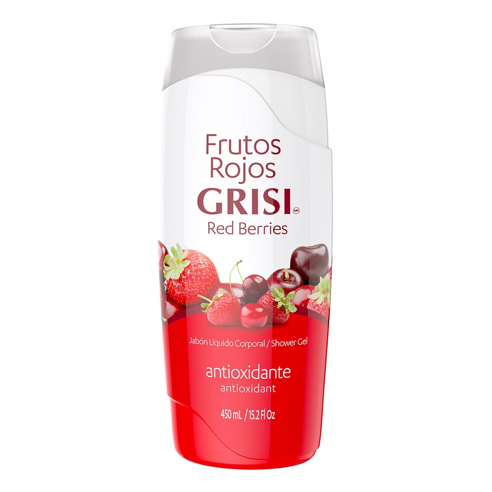 Grisi Jabón Líquido Shower Frutos Rojos 400 ML