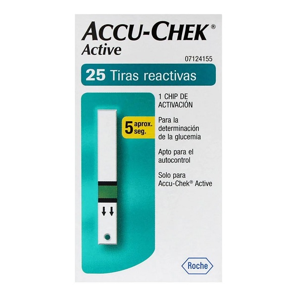 Accu-Chek Active 25 Tiras Reactivas