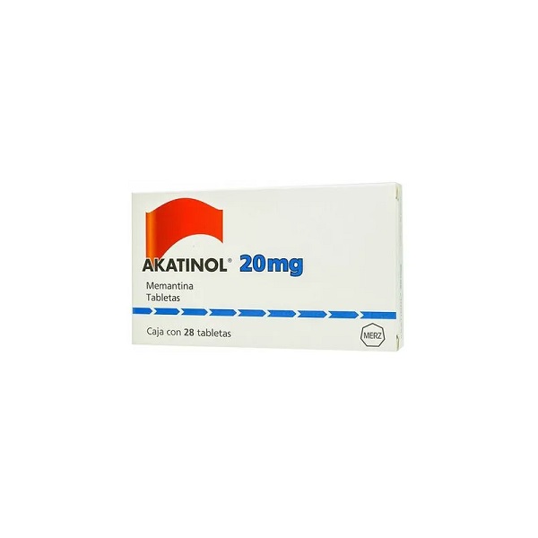 Akatinol Memantina 20Mg Caja 28 Tabletas