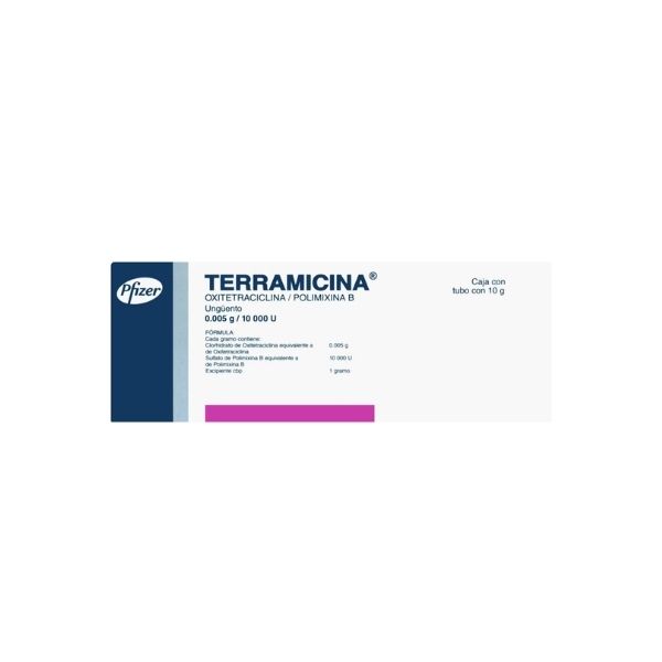 Terramicina Oftálmica Ünguento 10g