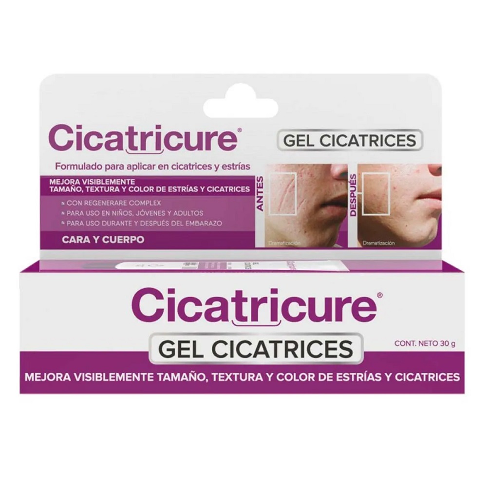 Cicatricure Gel Cicatrices Para Cara Y Cuerpo 30G