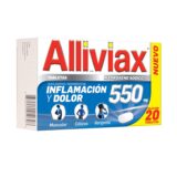 Alliviax Naproxeno Sódico 550Mg 20 Tabletas