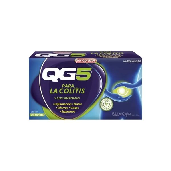 QG5 Auxiliar Para Colitis 30 Tabletas