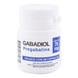 Gabadiol  75 Mg Frasco 28 Cápsulas