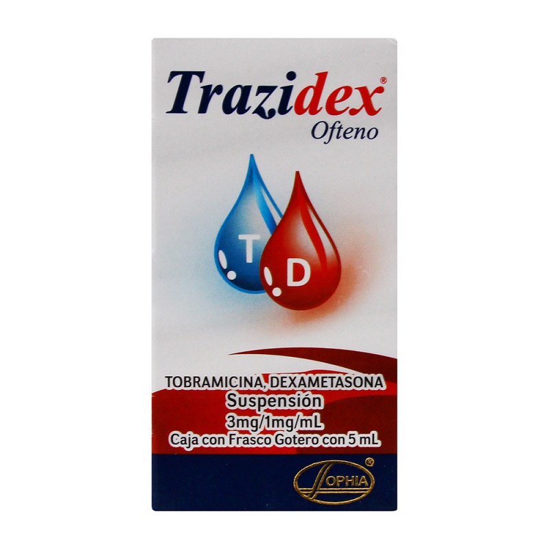 Trazidex Ofteno Suspensión Gotero 5Ml