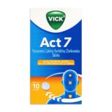 Vick 500/25/5 Mg Caja 10 Tabletas