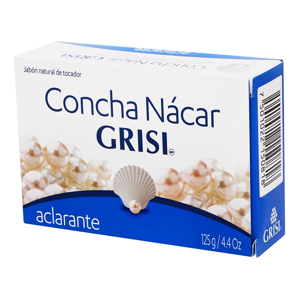 Concha Nácar Grisi Jabón Barra125G
