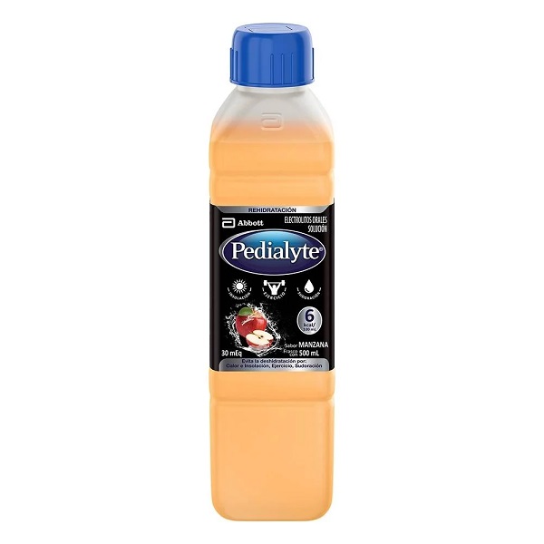 Pedialyte Manzana Electrólitos Orales 500Ml