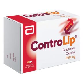 Controlip 160 Fenofibrato Caja 15 Cápsulas