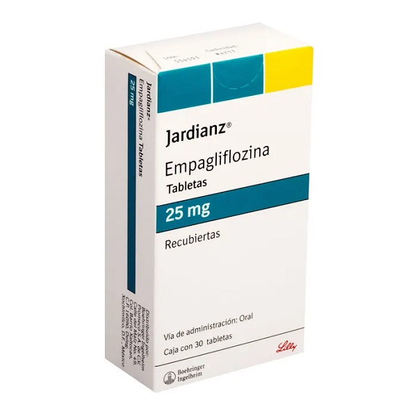 Jardianz Empagliflozina 25Mg Caja 30 Tabletas