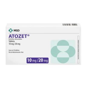 Atozet 10/20 Mg Caja 30 Tabletas