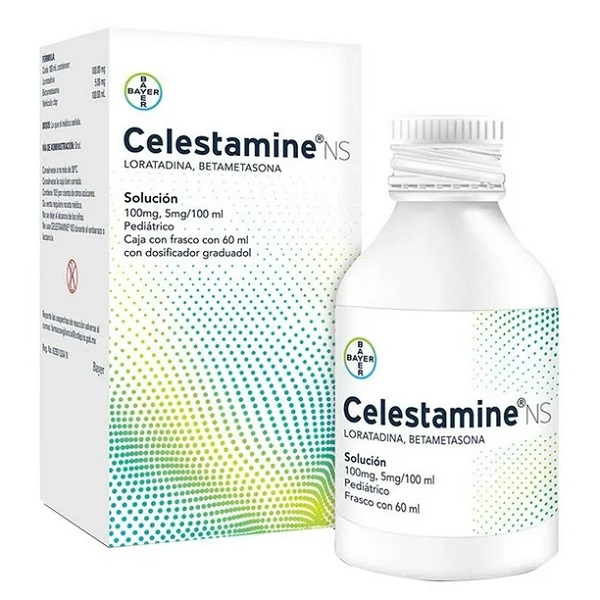 Celestamine Ns Loratadina/Betametasona Solución 60Ml