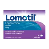 Lomotil 2 Mg Caja 8 Tabletas