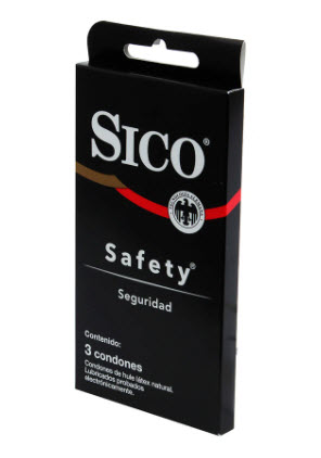 Sico Preservativo Sico Safety 3 Piezas