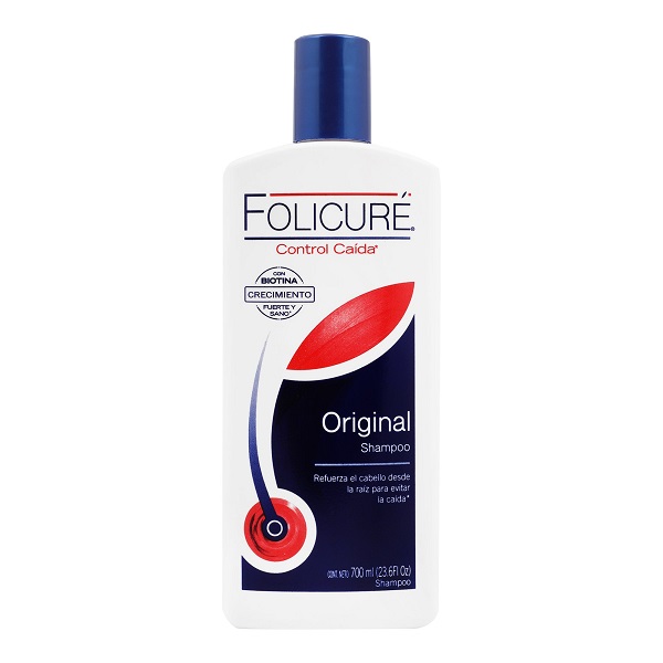Folicure Control Caída Original Shampoo 700Ml