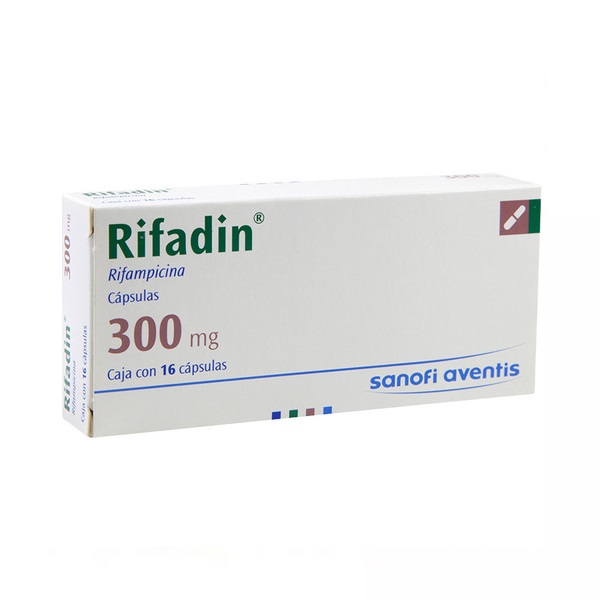Rifadin Rifampicina 300Mg Caja 16 Cápsulas