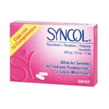 Syncol Paracetamol/Pamabrom/Pirilamina Caja 12 Comprimidos