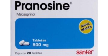 Pranosine Metisoprinol Caja 20 Tabletas