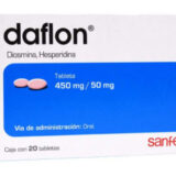 Daflon 500M (Diosmina - Hesperidina) 500Mg Con 20 Tabletas